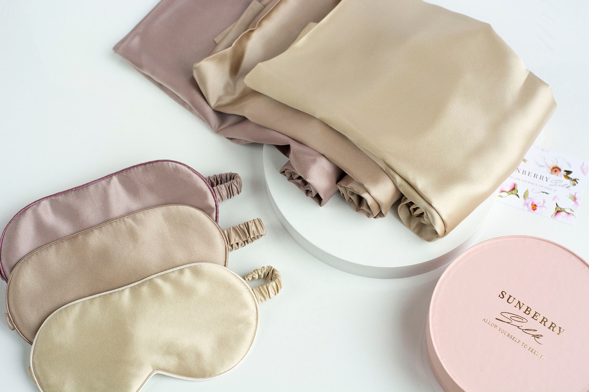 Silk sleep set SILK pillowcase and eye mask set Self care Etsy