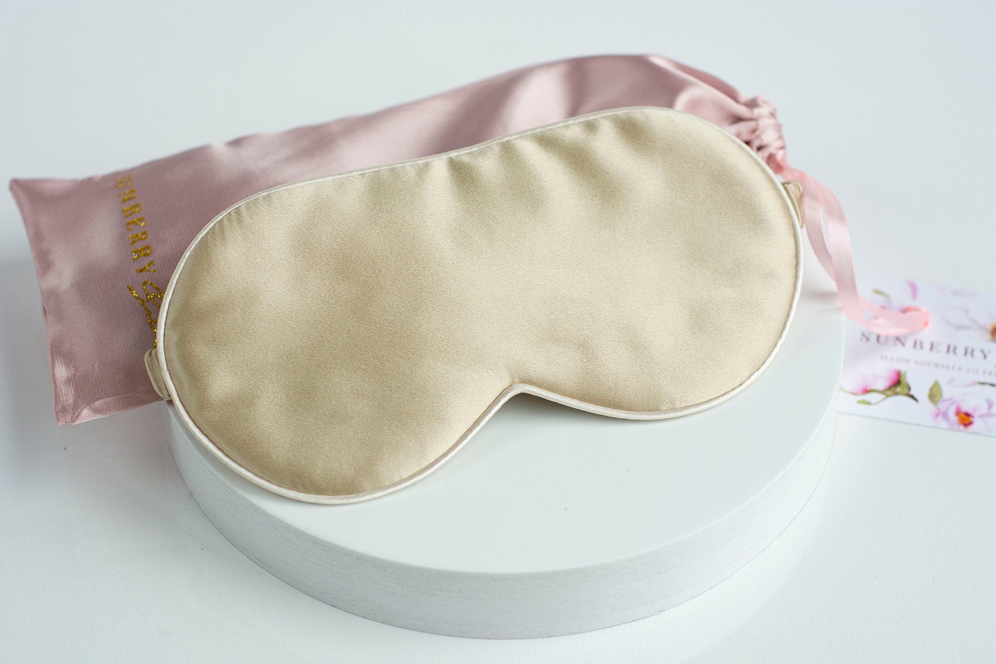 Silk sleep set silk pillowcase eye mask for sleeping Etsy
