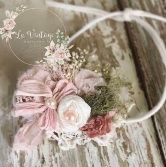 rose headband for baby girl