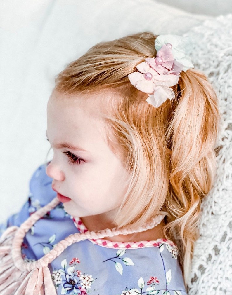 Mint Pastel Hair Bows Pink Hair Bow Lavender Baby Hair Bow Girls Hair Bow Girls Headband Pink Lavender Hair Bow Baby Headband