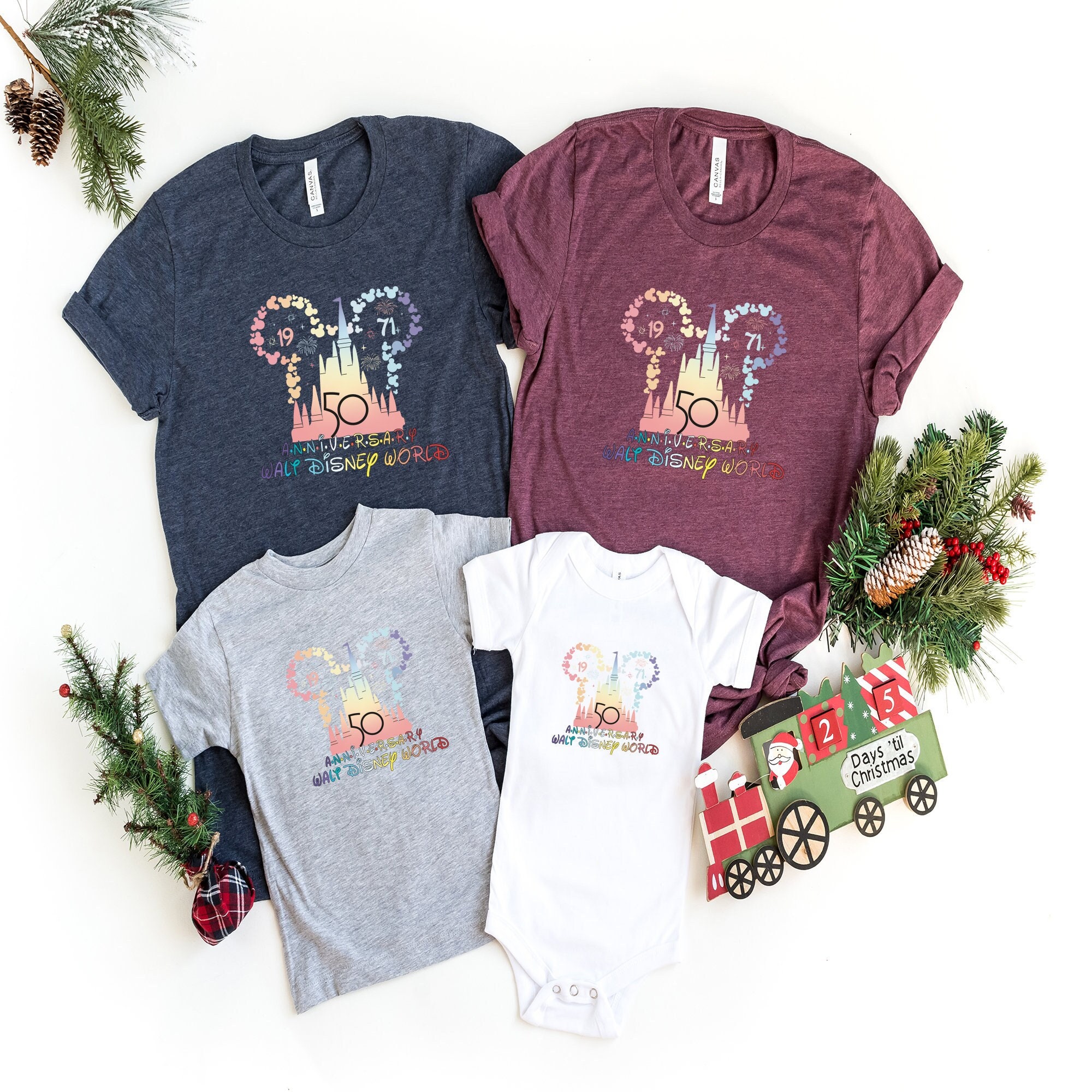 Discover Mickey Ears Disney World 50th Anniversary T-shirt, 1971-2021 DW 50th Anniversary Shirt