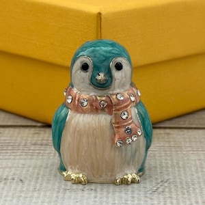 Swarovski Figurines Penguin - Etsy