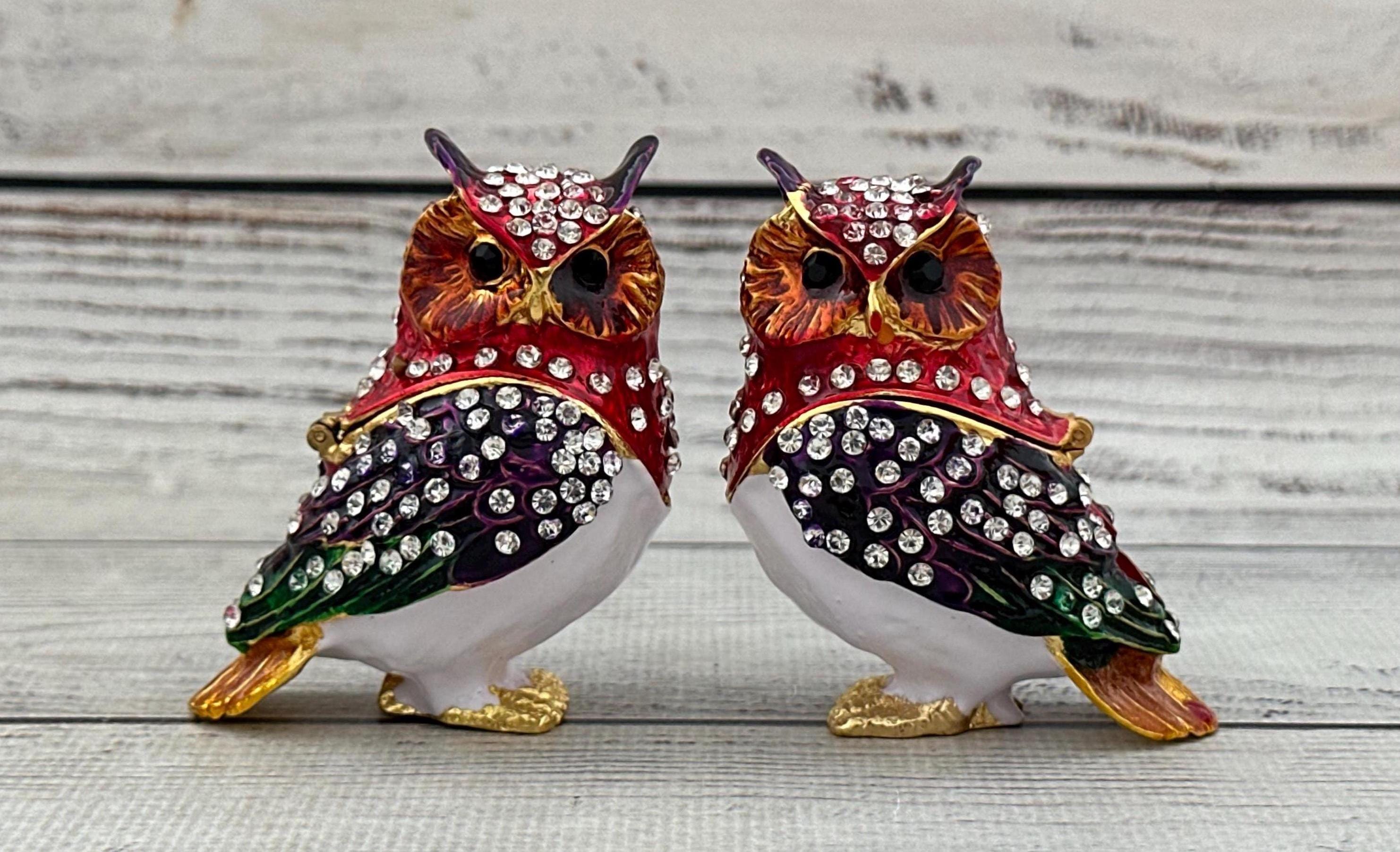 Swarovski Owl Figurine - Etsy