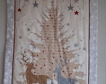 Wall Hanging Patchwork Christmas Winter