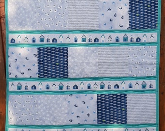 Patchworkdecke Quilt Stranddecke