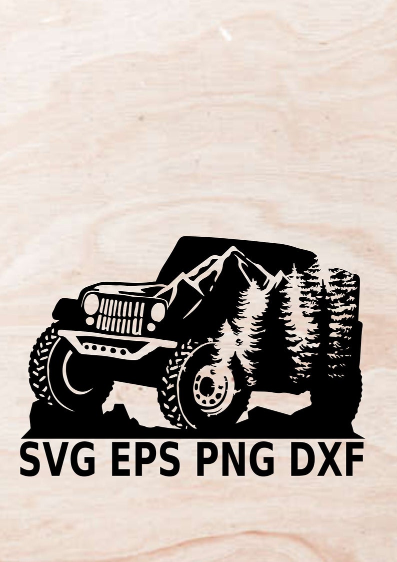 Free Free 124 Jeep Truck Svg SVG PNG EPS DXF File