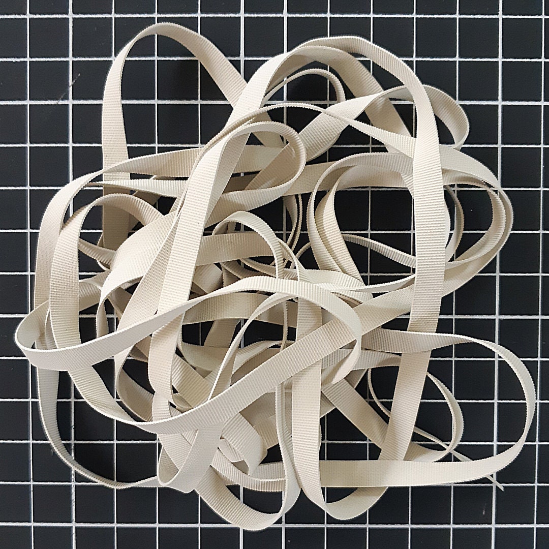 White Swimwear Rubber Elastic 6mm Etsy