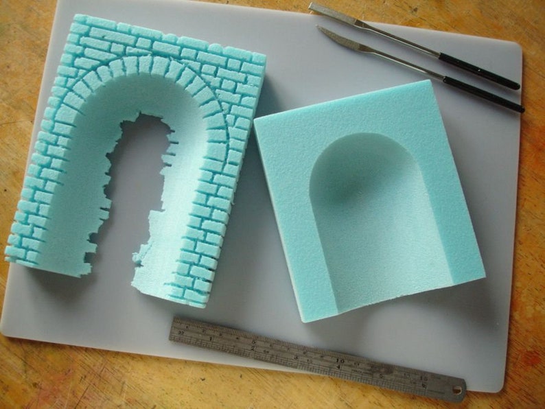2pcs Craft Foam XPS Styrofoam 600x300x50mm Hobby Foam Craft Etsy