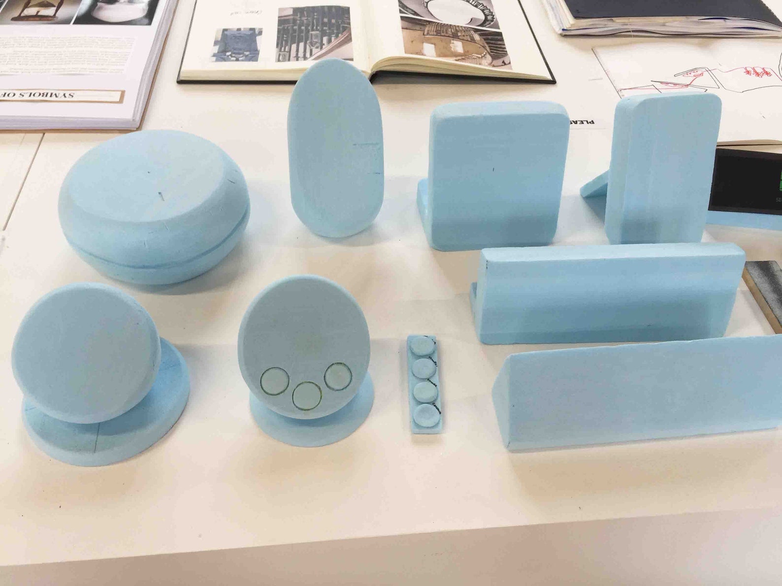 2pcs Craft Foam XPS Styrofoam 600x300x50mm Hobby Foam Craft Foam