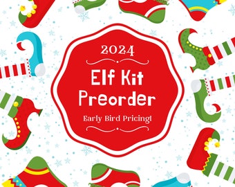 Elf Kit 2024, Elf Letter, Elf Accessories, Kit 28 Days, Christmas Elf, Elf Accessories, Elf Costumes, Kit 14 Days