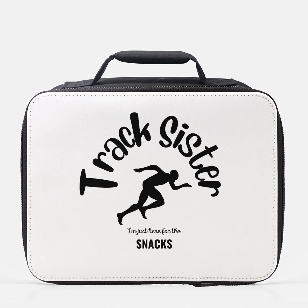 Track Sister, Track Bag for Girls Lunch Box, Track Gift for Girls