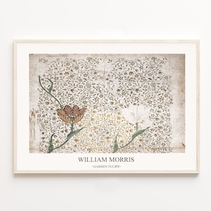 William Morris print,William Morris Poster,Printable wall art,Art Nouveau poster,Vintage Botanical Print,William Morris Digital download