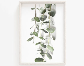 Eucalyptus Wall Art Print, Botanical Decor (Digital Download)
