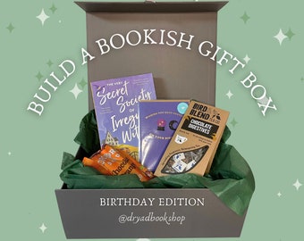 Custom Bookish Gift Box – Birthday Edition | A Fully Customisable Book Hamper/Bundle for Fantasy & Sci-Fi Lovers!