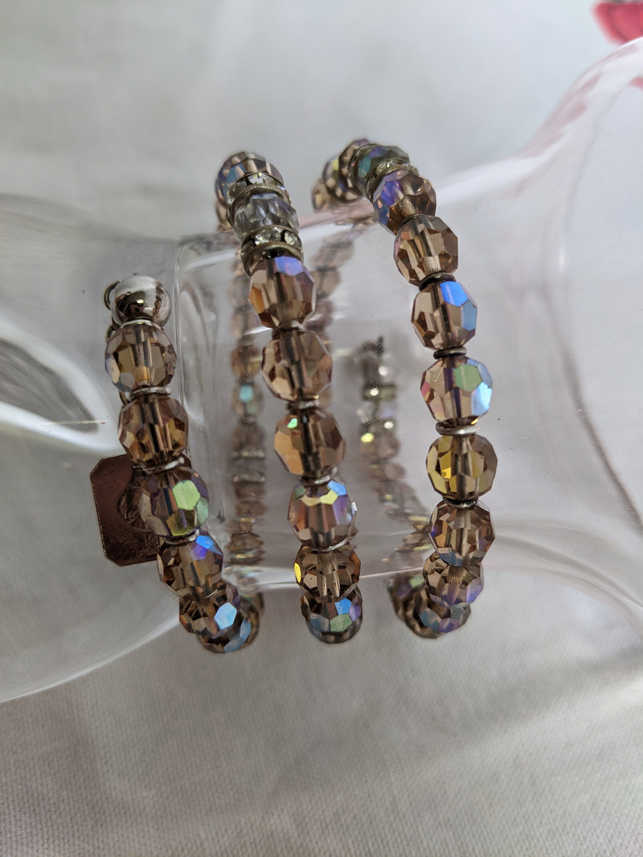 Rosary Wire Wrap Bracelet With Original Plastic Case Etsy UK