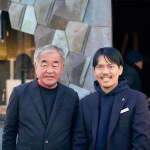 Me and Mr. Kengo Kuma