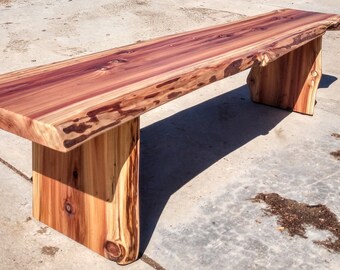 Cedar benches for sale deals