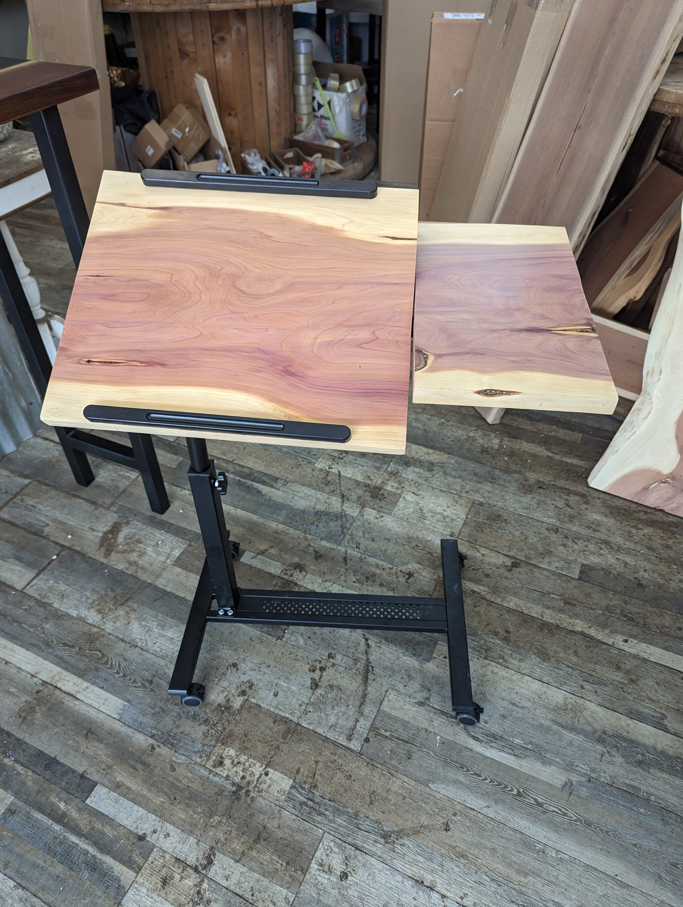 Diy adjustable height coffee table best sale
