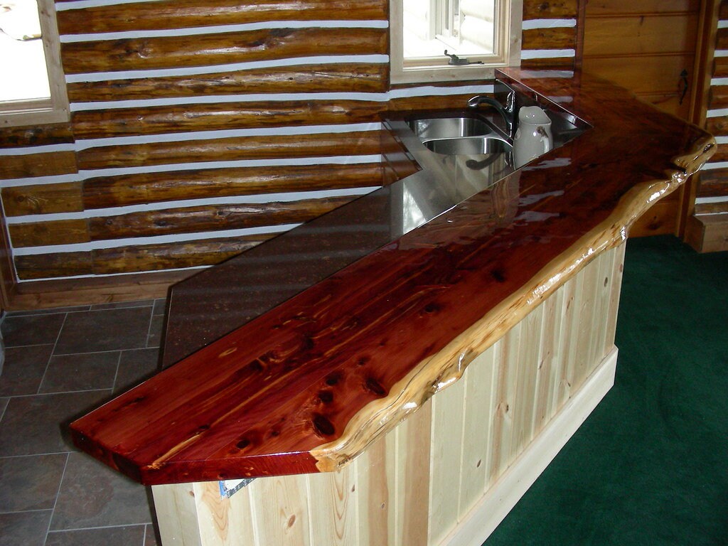 Bar Top Live Edge Epoxy Bar Top Cedar BEST PRICES -  Hong Kong