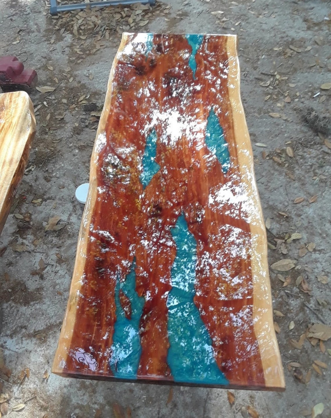 Live Edge Red Cedar Slab Wood 48 x 15 Etsy