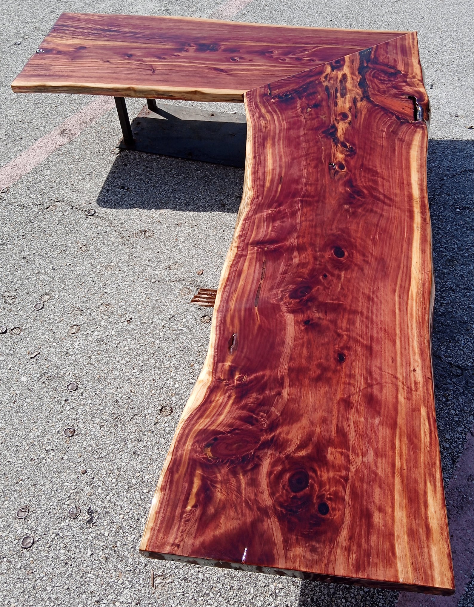 Bar Top Live Edge Epoxy Bar Top Cedar BEST PRICES Etsy
