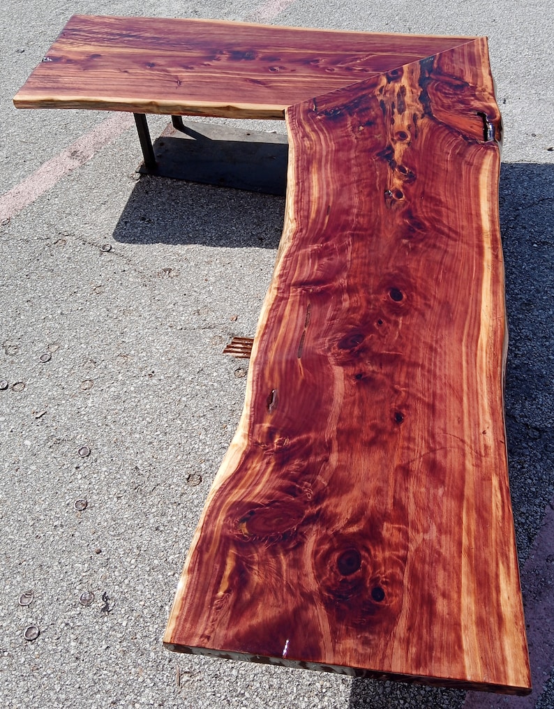 Bar top Live Edge Epoxy Bar top cedar BEST PRICES image 2