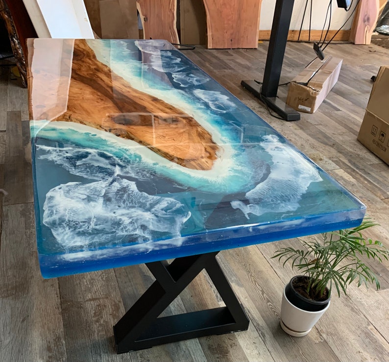 Dadogard1 Epoxy Coffee Table - Thumbnail 2