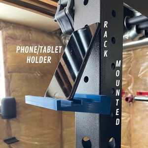 Squat rack phone mount discount