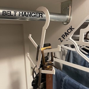 Belt Hanger (BeltClipz) - 2 PACK