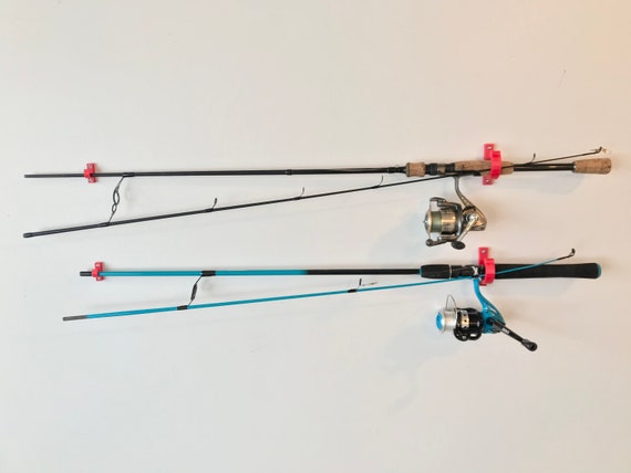 Fishing Rod Holder rodclipz 2 SETS holds 2 Rods 
