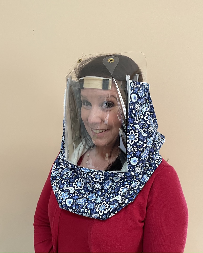 Mask Face Shield Clear Face Mask Clearprotex CPE FLORAL Etsy