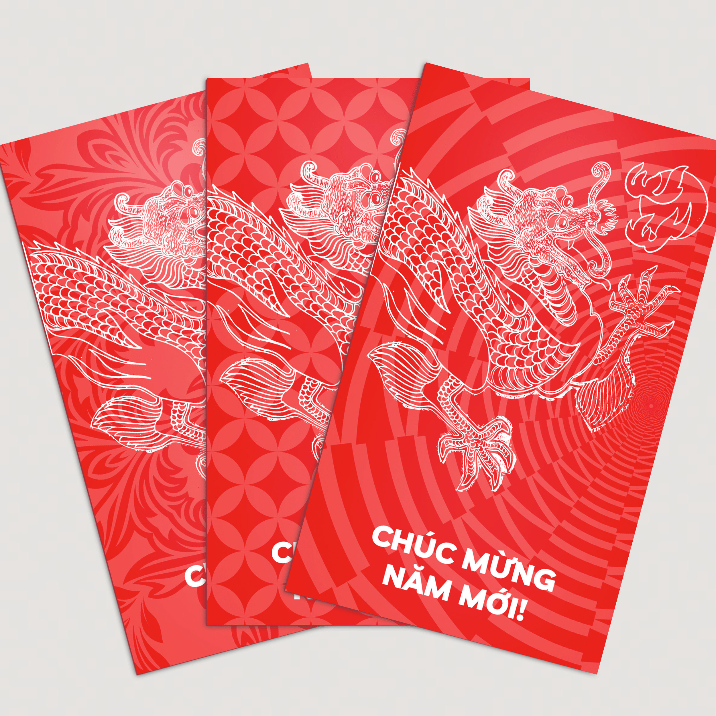 Pin by H B on CNY  Red envelope design, New year card design