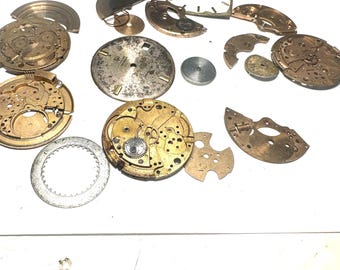 Omega vintage lots spare parts