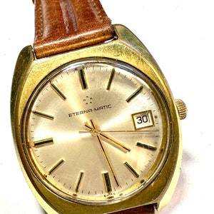 ETERNA-MATIC automatic 70’s vintage watch
