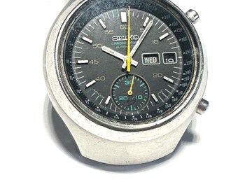 Vintage Seiko automatic helmet calm 6139-7101