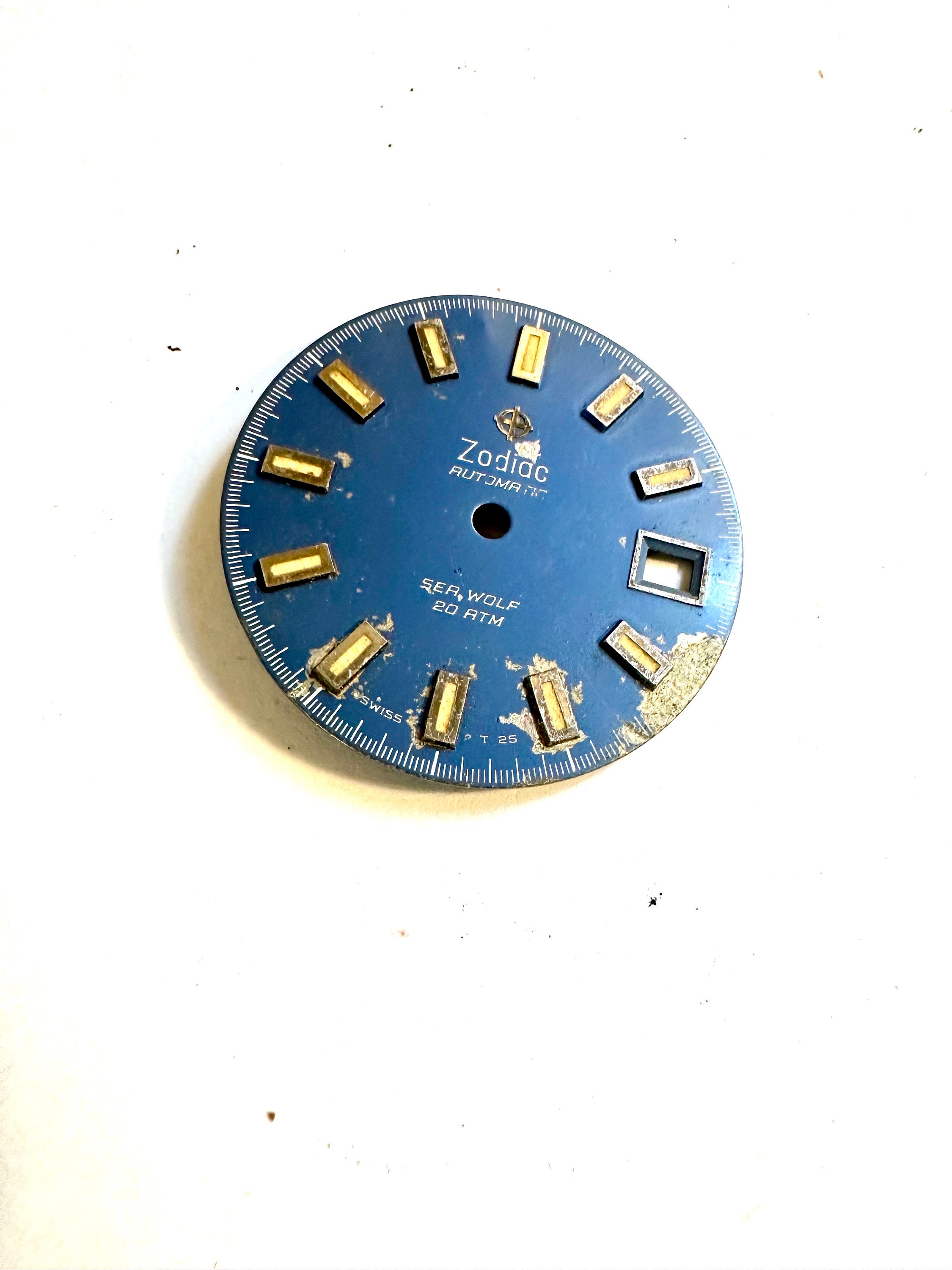 Vintage Seawolf Zodiac Watch - Etsy