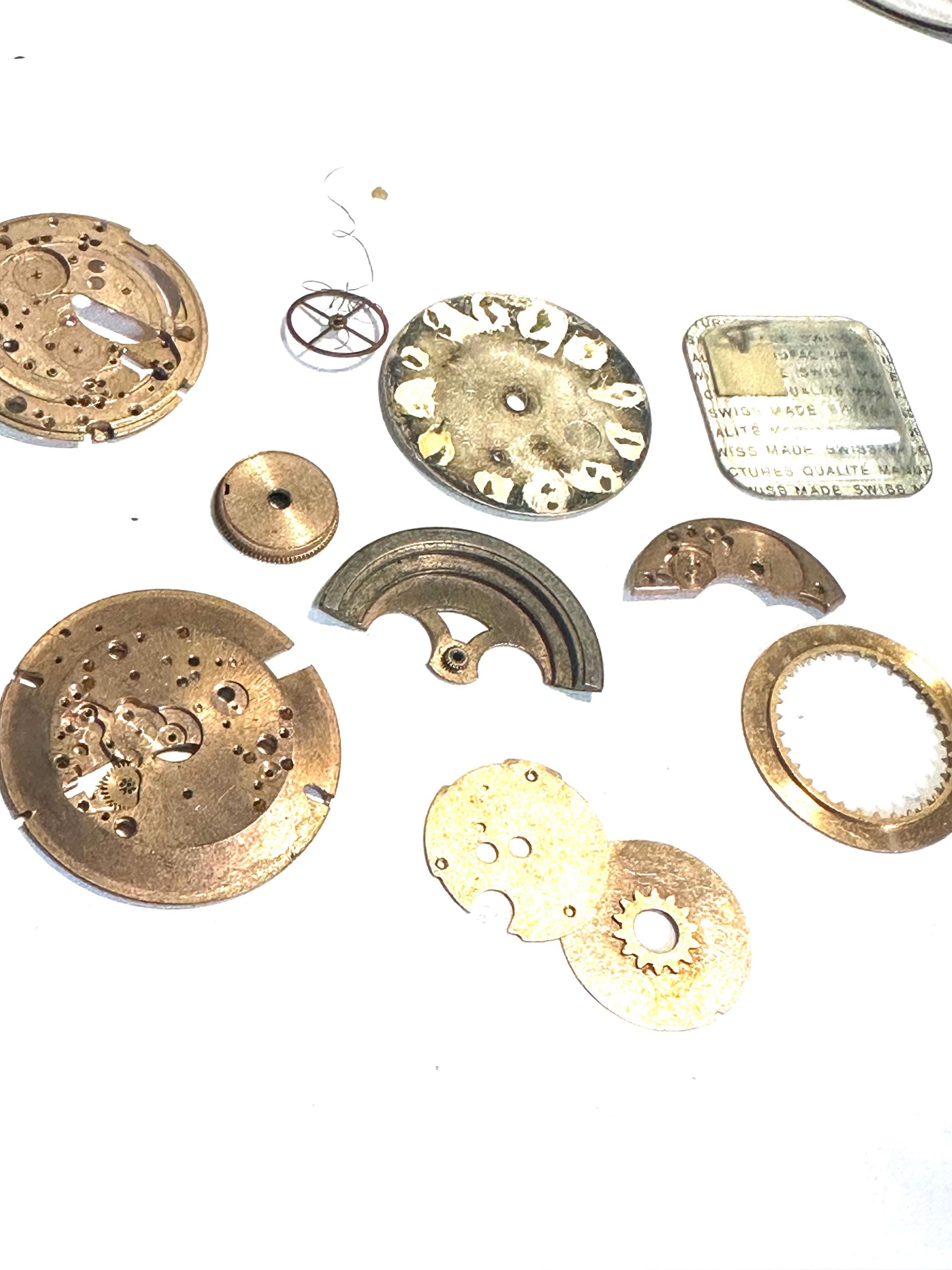 Lots of vintage Omega spar parts