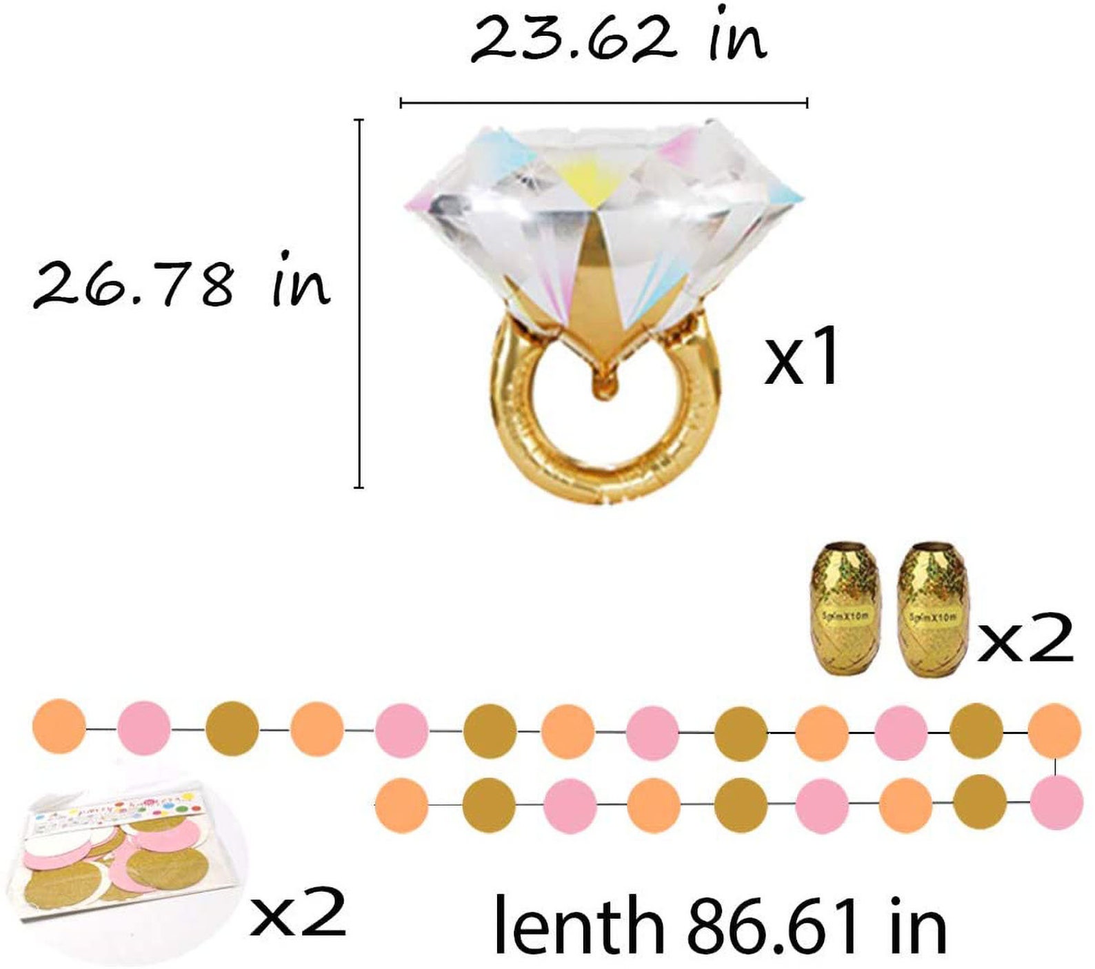 Bachelorette Party Kit Party Decorations Naughty Bridal Etsy