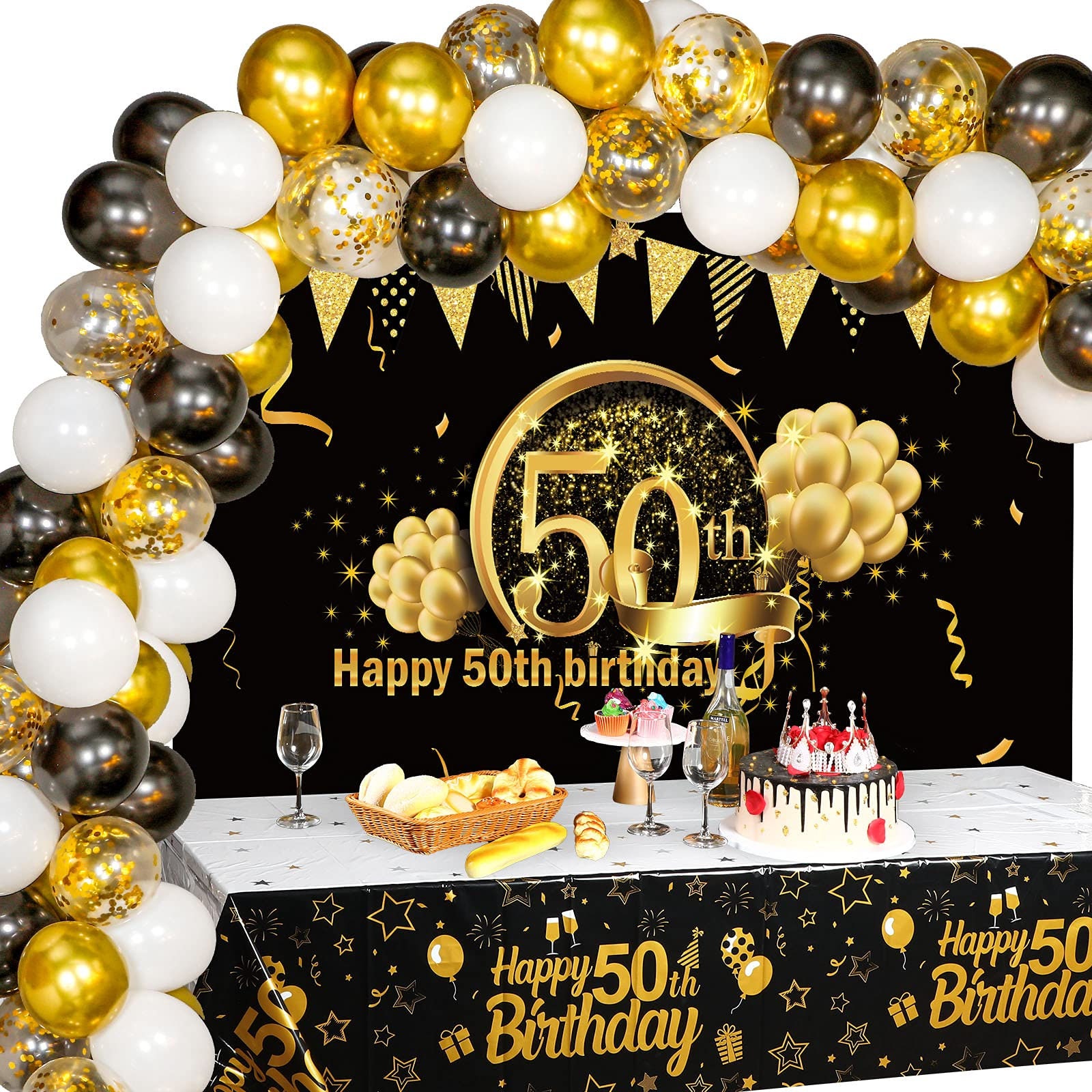 50th Birthday Banner Ideas