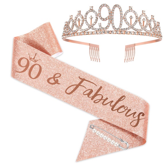 Gold tiara party sale favors