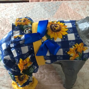 Cute sunflower pantsuit