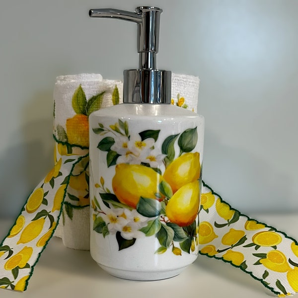 Soap Dispenser - Loving Lemon