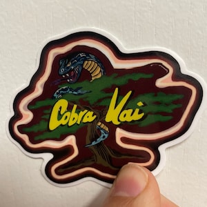 Cobra Kai Cobra Sticker