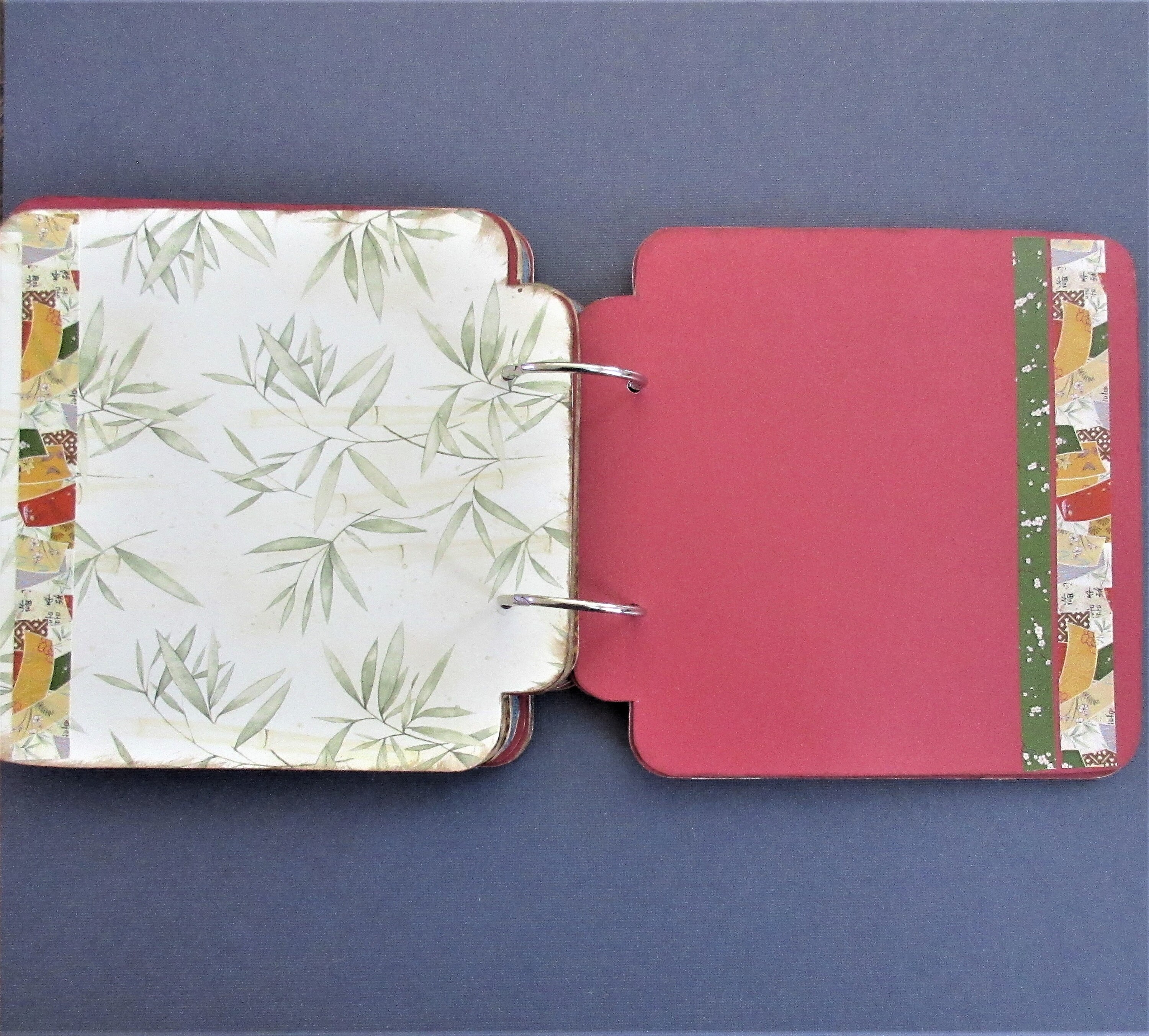 Handmade completed chipboard scrapbook album Etsy