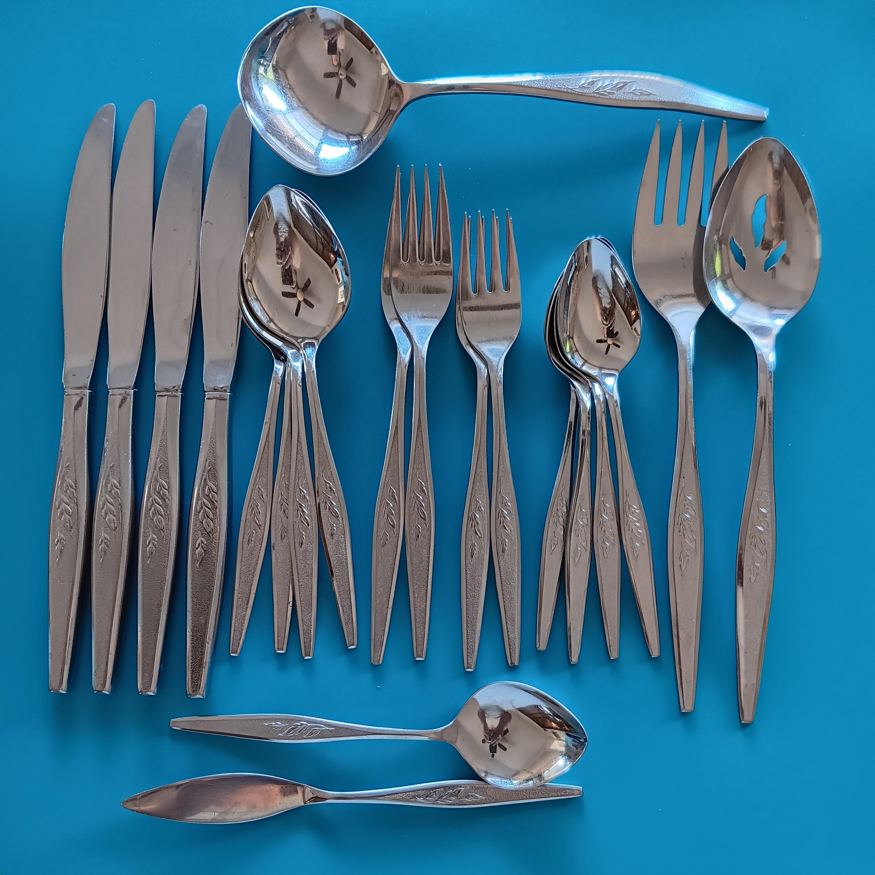 Leaf Flatware - Etsy