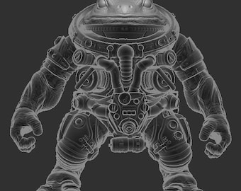 Frog Head for Slogg Cosmic Legions