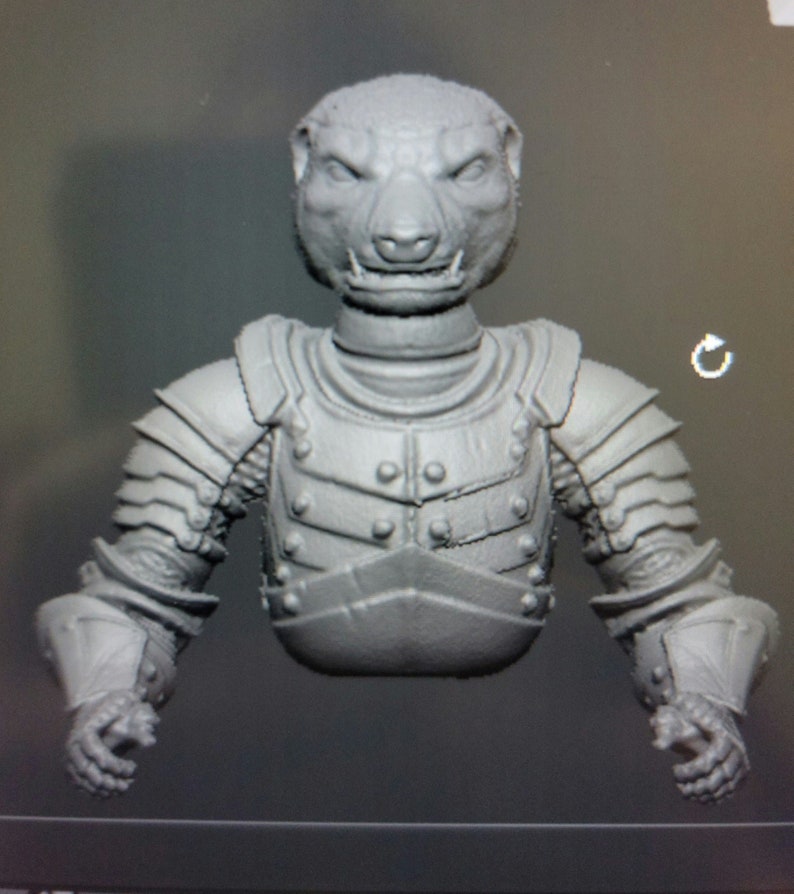 Angry Honey Badger Headsculpt