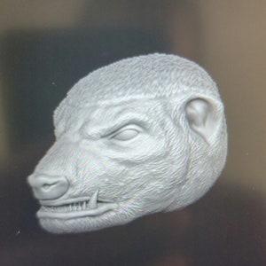 Angry Honey Badger Headsculpt