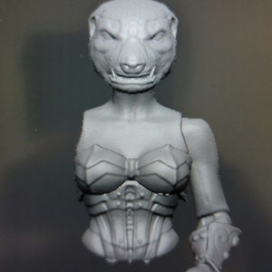 Angry Honey Badger Headsculpt