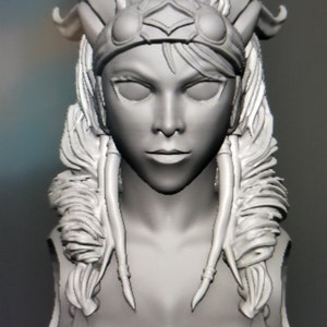 Draenei Female Head